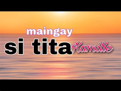 boso kay tita|Kay Tita.